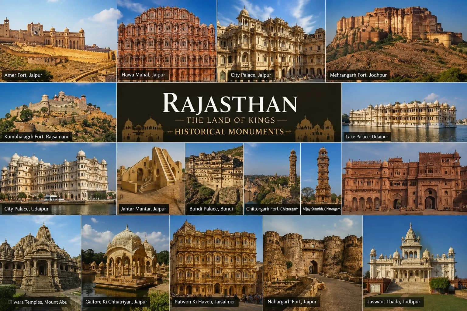 Forts and Palaces of Rajasthan