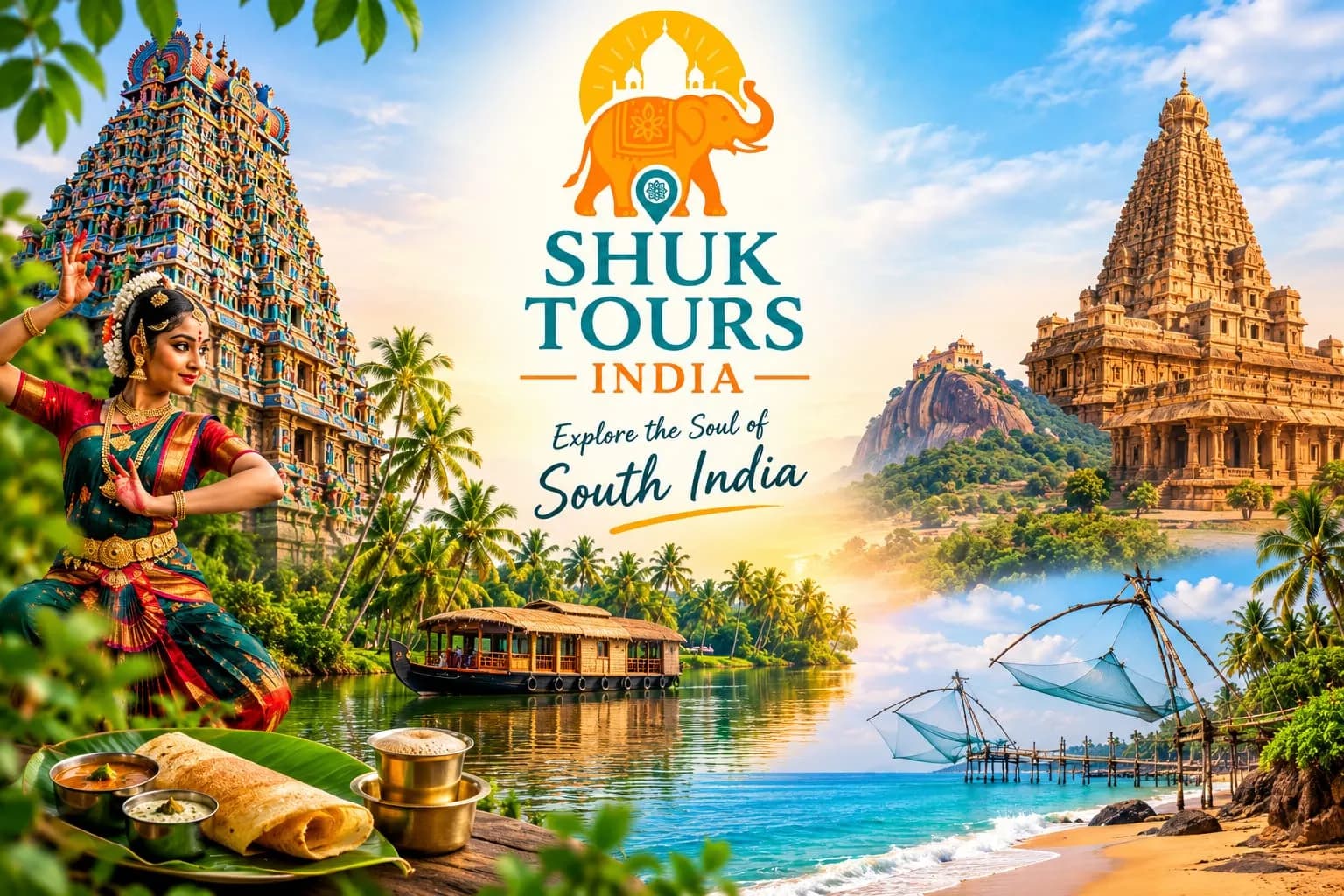 Backwaters Elephants and Tigers
