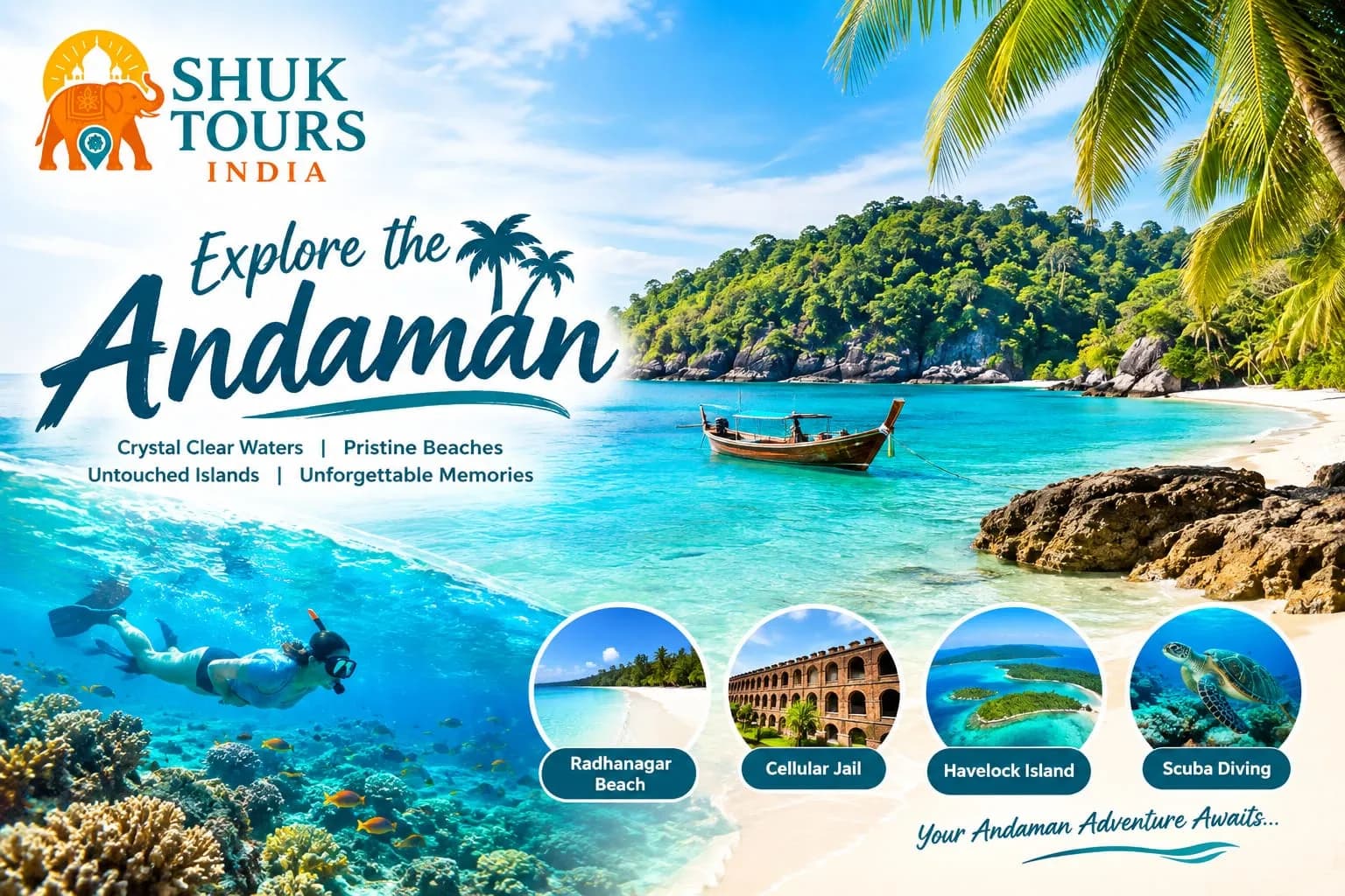 Thrilling Andaman Tour